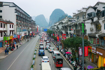 陽朔街景