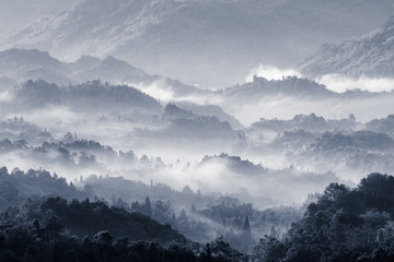 水墨山水風(fēng)光