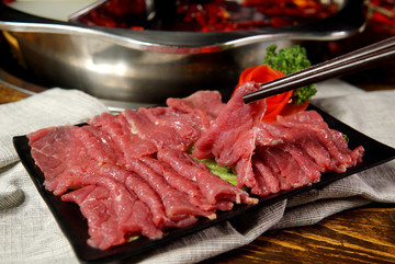手切牛肉片