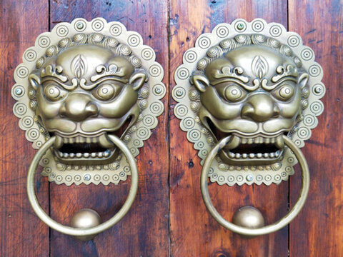 中式拉手