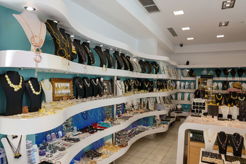 希臘圣托里尼島紀念品商店