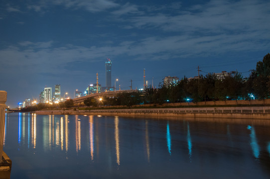 通惠河夜景