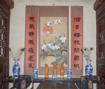 松鶴延年圖