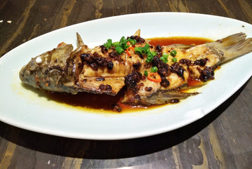 豆豉蒸魚