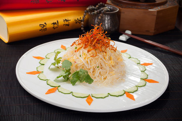涼拌素魚翅