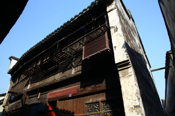 烏鎮(zhèn)老街小樓