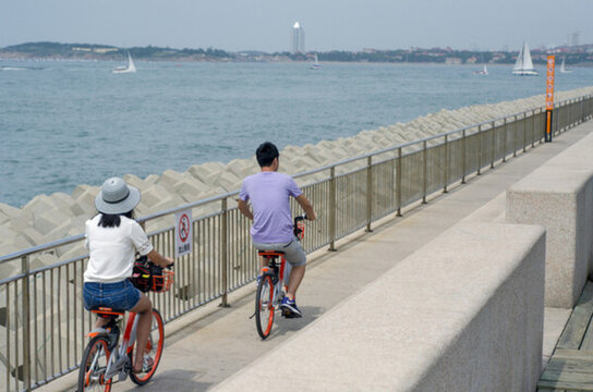 青島海岸單車旅行