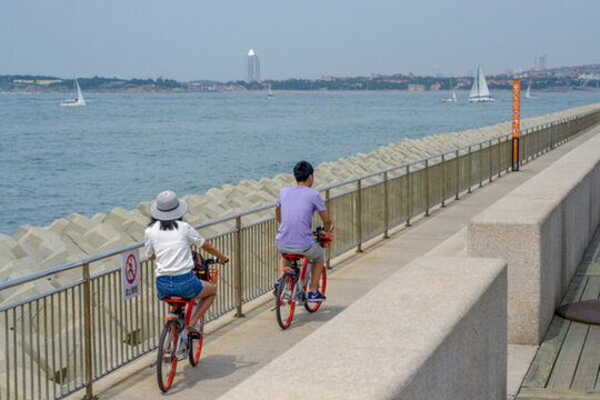 青島海岸單車旅行