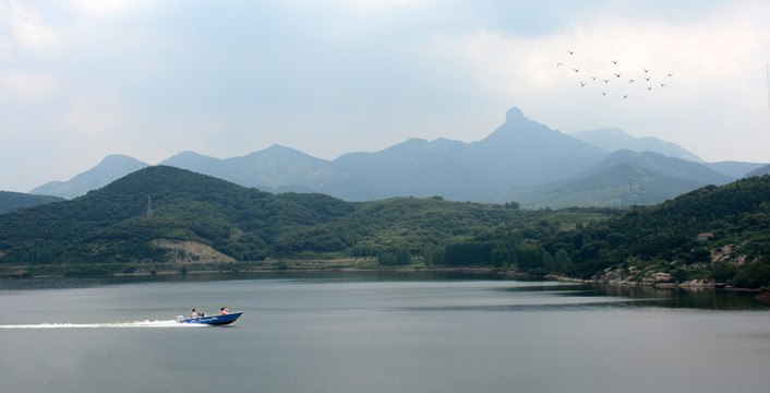水墨山水畫