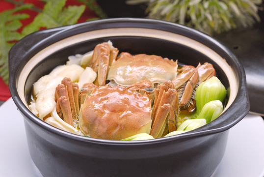 湖蟹煲
