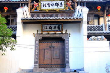 古建筑門