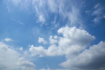 藍天白云天空背景