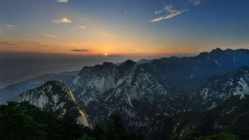 華山日出
