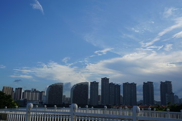 藍天白云