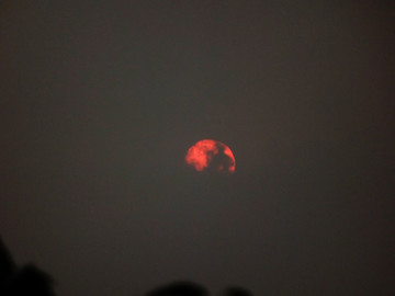 夕陽西下殘陽