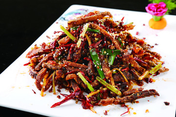 干煸牛肉絲