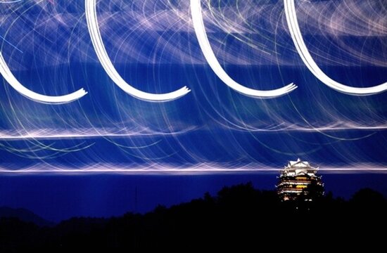 樓閣夜色