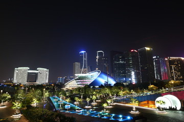 錢江新城夜景