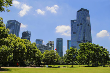 藍天美景陸家嘴