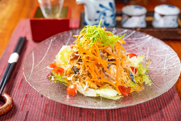 日式鯖魚沙拉