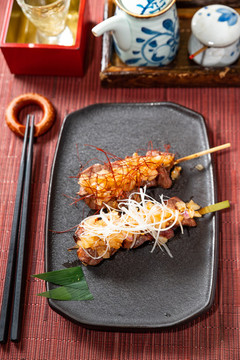 烤雞肝串