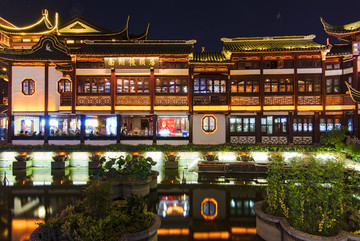 上海城隍廟夜景
