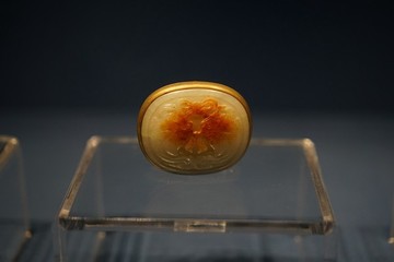明代白玉雙鲇魚