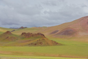 中國西藏阿里高原高山藍(lán)天