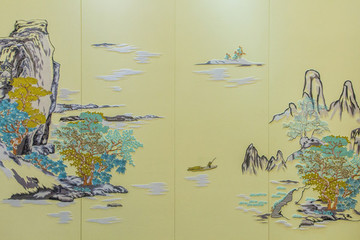皮革抽象圖案
