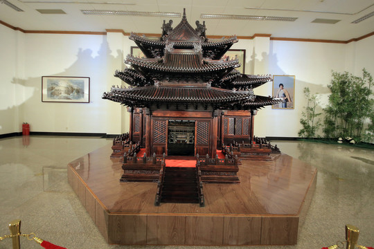 紫檀角樓