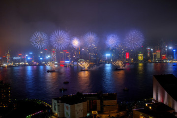 香港煙花