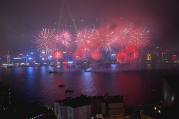 香港煙花