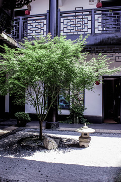 古鎮(zhèn)庭院