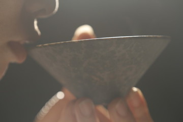 冰磧巖茶杯