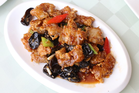 焦溜肉片