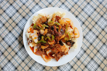 經(jīng)典特色傳統(tǒng)名菜鍋巴肉片