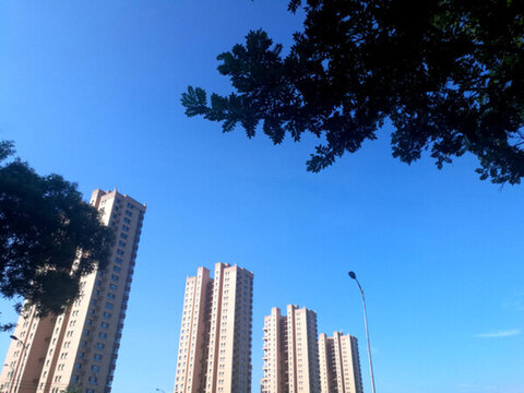 城市的天空