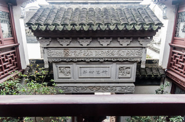 中式古建門頭