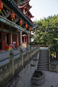重慶磁器口古鎮(zhèn)寶輪寺