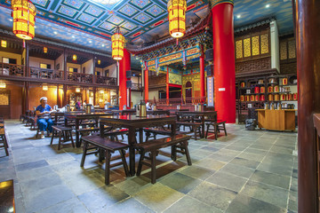 老茶館戲園子