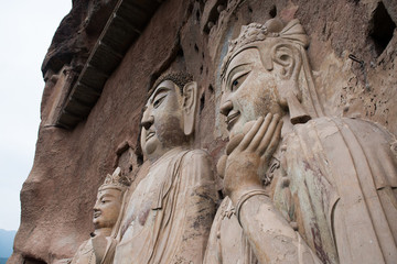 麥積山佛像