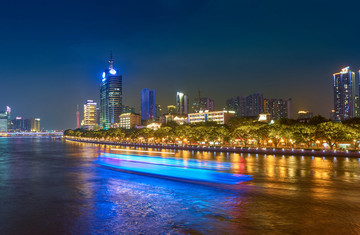 珠江夜景燈光