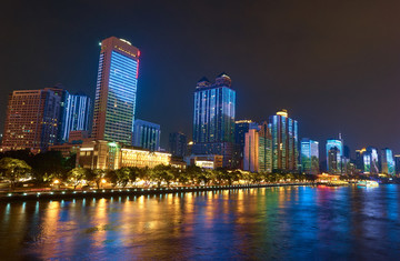 珠江夜景燈光