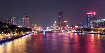 廣州解放橋夜景