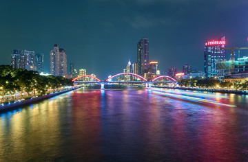 廣州解放橋夜景