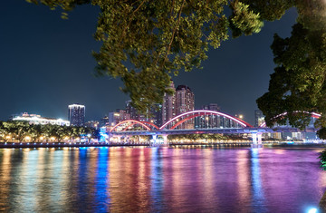 廣州解放橋夜景
