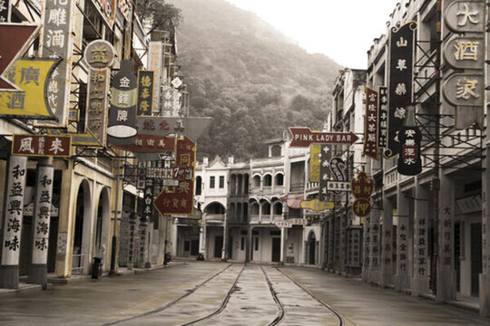 老廣州懷舊街景