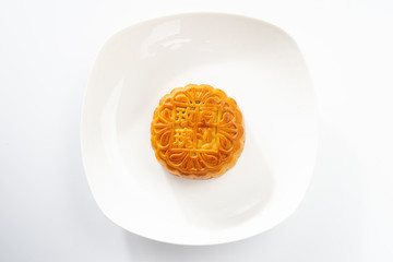 玫瑰豆沙月餅