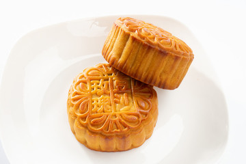 玫瑰豆沙月餅