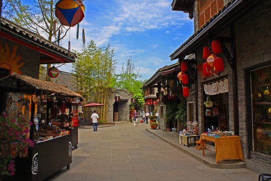 平樂(lè)古鎮(zhèn)老街建筑